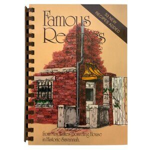 Famous Recipes From Mrs Wilkes Boarding House Savannah GA Cookbook Spiral 1991